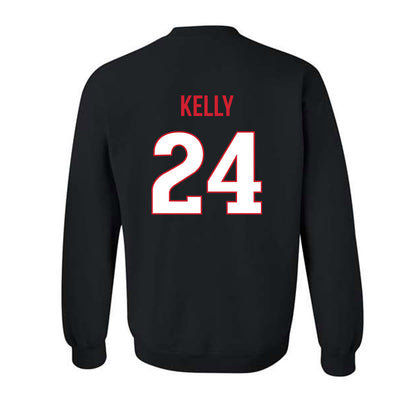 Rutgers - NCAA Men's Lacrosse : Mason Kelly - Replica Shersey Crewneck Sweatshirt-1