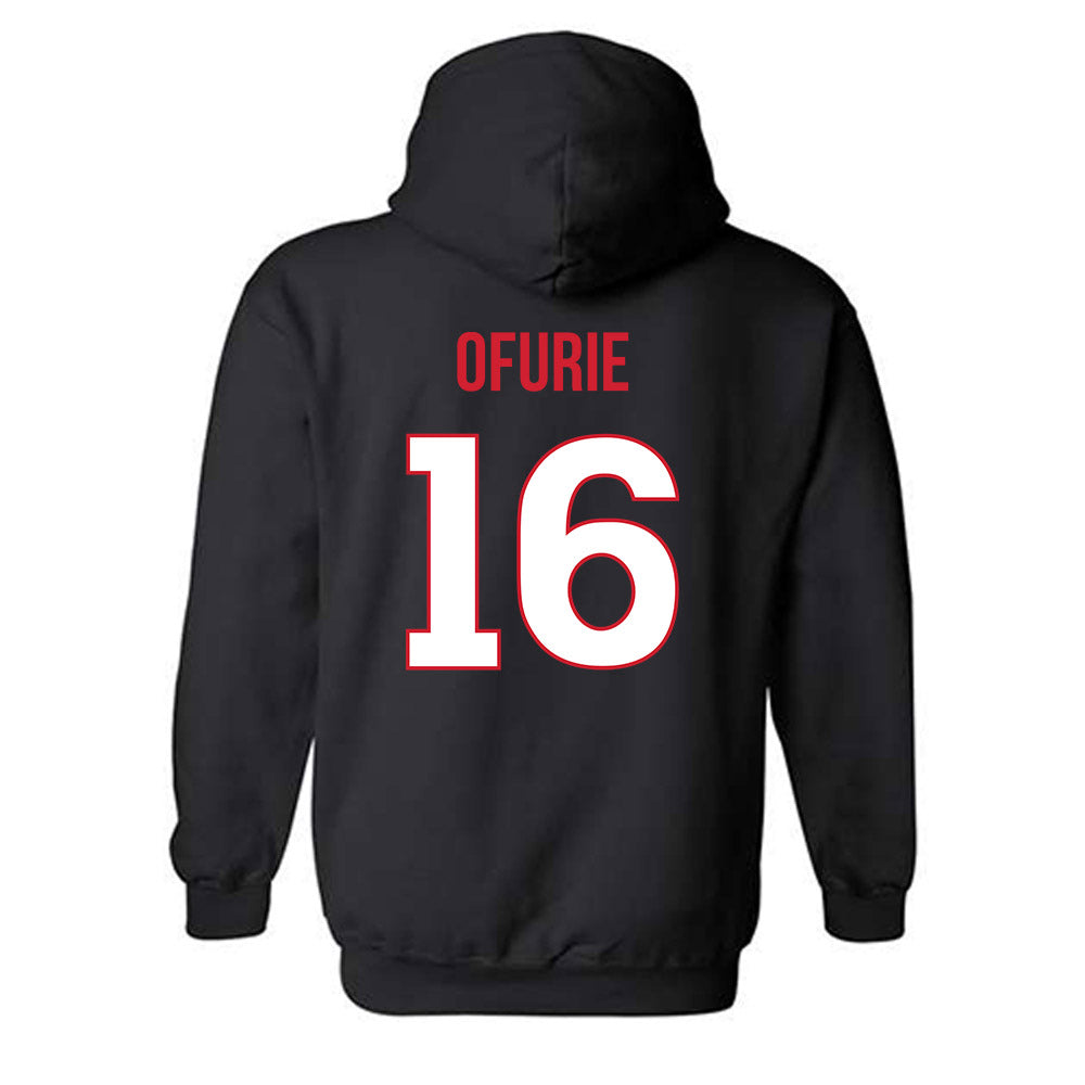 Rutgers - NCAA Football : Jesse Ofurie - Replica Shersey Hooded Sweatshirt-1