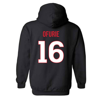 Rutgers - NCAA Football : Jesse Ofurie - Replica Shersey Hooded Sweatshirt-1