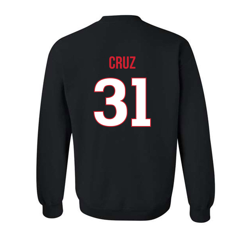 Rutgers - NCAA Football : Sebastian Cruz - Replica Shersey Crewneck Sweatshirt-1