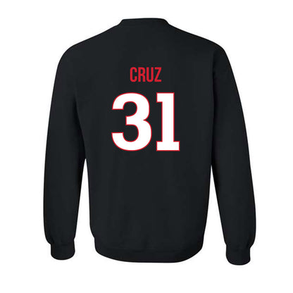 Rutgers - NCAA Football : Sebastian Cruz - Replica Shersey Crewneck Sweatshirt-1