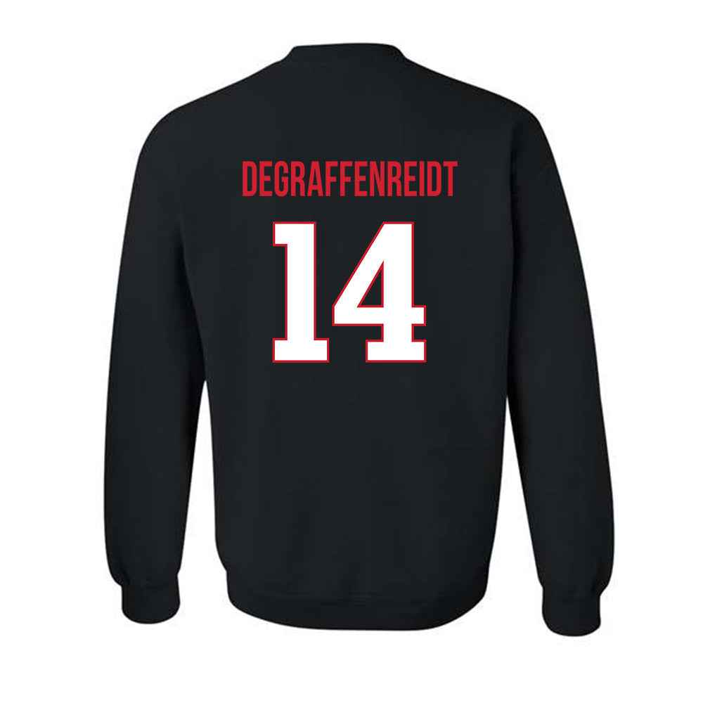 Rutgers - NCAA Football : Sah'nye Degraffenreidt - Replica Shersey Crewneck Sweatshirt-1