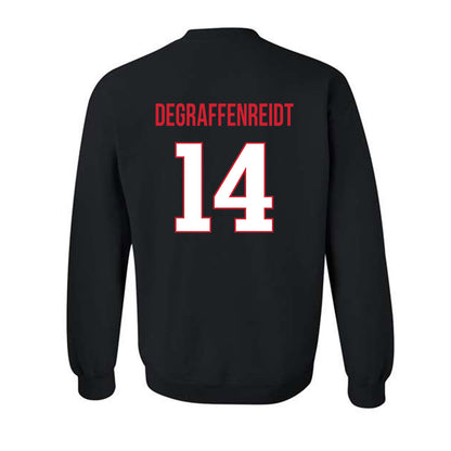 Rutgers - NCAA Football : Sah'nye Degraffenreidt - Replica Shersey Crewneck Sweatshirt-1