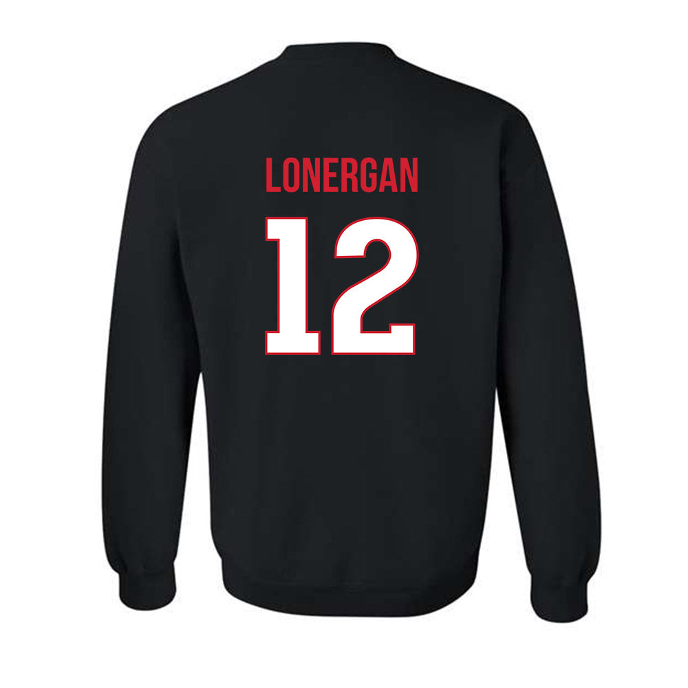 Rutgers - NCAA Football : Dylan Lonergan - Replica Shersey Crewneck Sweatshirt-1