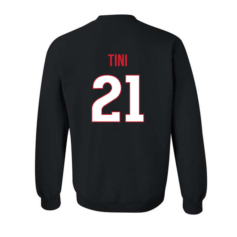 Rutgers - NCAA Women's Lacrosse : Payton Tini - Replica Shersey Crewneck Sweatshirt-1
