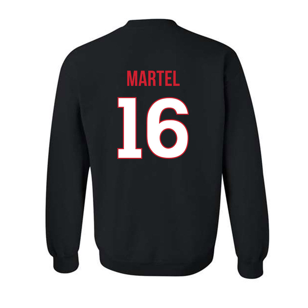 Rutgers - NCAA Baseball : Logan Martel - Replica Shersey Crewneck Sweatshirt-1