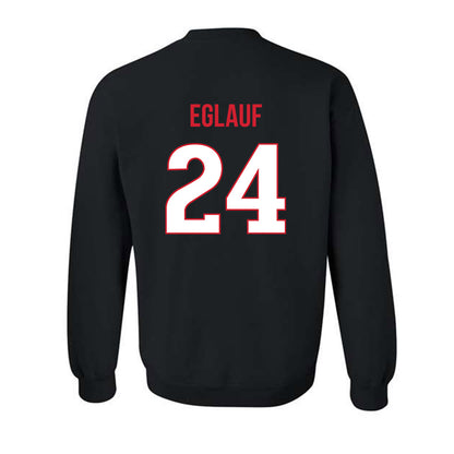 Rutgers - NCAA Women's Lacrosse : Gianna Eglauf - Replica Shersey Crewneck Sweatshirt-1