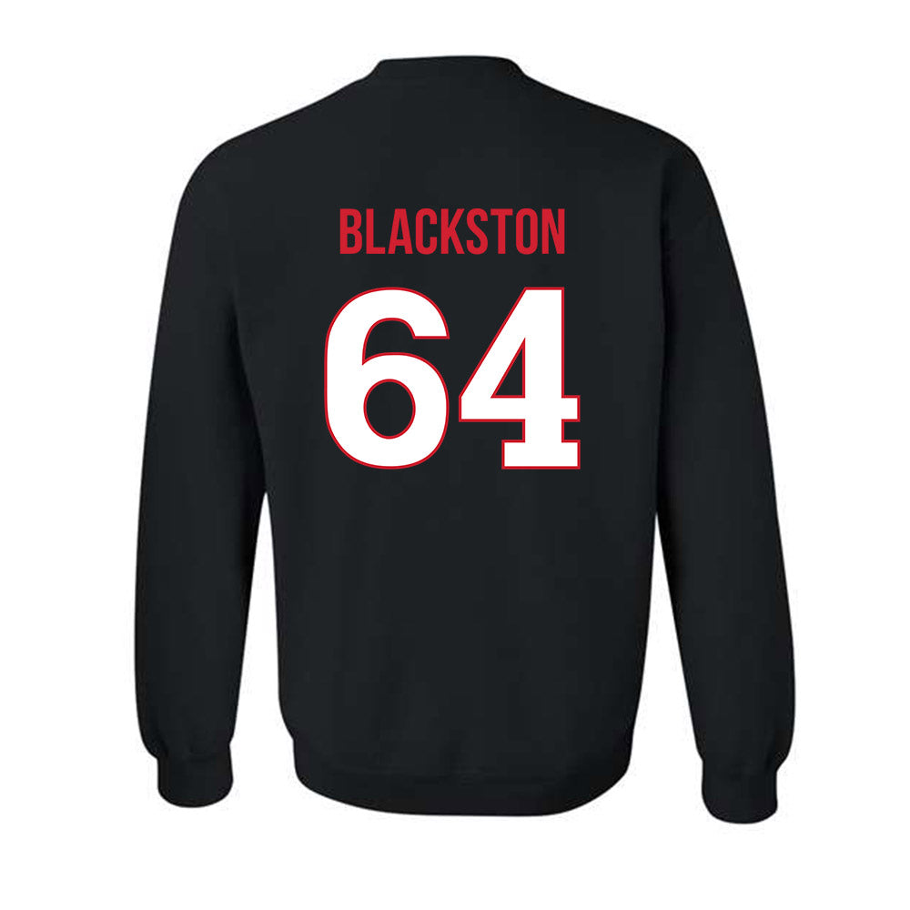 Rutgers - NCAA Football : Joshua Blackston - Replica Shersey Crewneck Sweatshirt-1