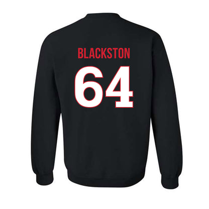 Rutgers - NCAA Football : Joshua Blackston - Replica Shersey Crewneck Sweatshirt-1