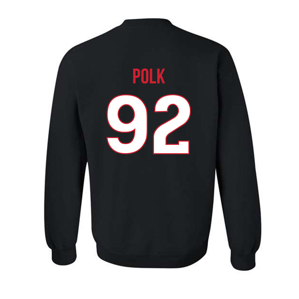 Rutgers - NCAA Football : Jermaine Polk - Replica Shersey Crewneck Sweatshirt-1