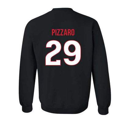 Rutgers - NCAA Football : Dane Pizzaro - Replica Shersey Crewneck Sweatshirt-1