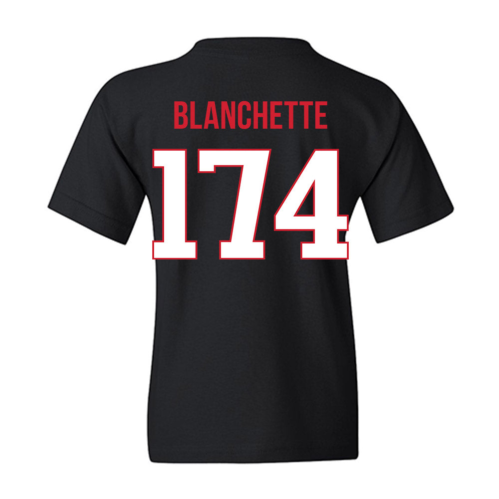 Rutgers - NCAA Wrestling : Nate Blanchette - Replica Shersey Youth T-Shirt-1
