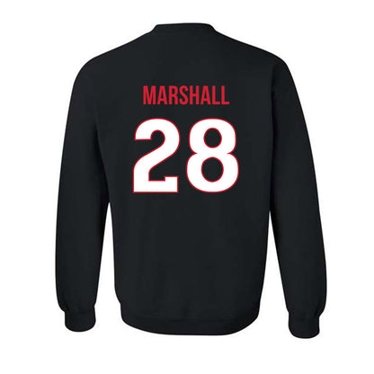 Rutgers - NCAA Football : Cannon Marshall - Replica Shersey Crewneck Sweatshirt-1