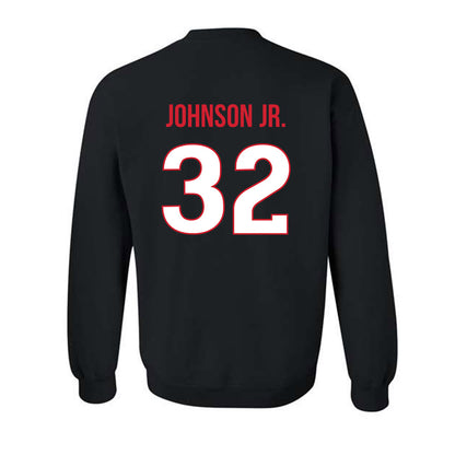 Rutgers - NCAA Football : RJ Johnson Jr. - Replica Shersey Crewneck Sweatshirt-1