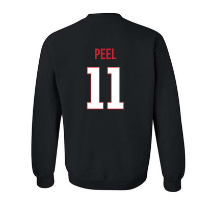 Rutgers - NCAA Baseball : Nolan Peel - Replica Shersey Crewneck Sweatshirt-1