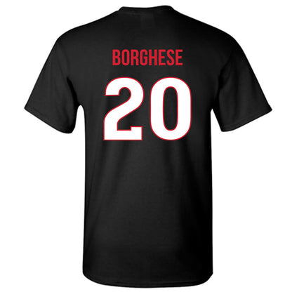 Rutgers - NCAA Baseball : Vincent Borghese - Replica Shersey T-Shirt-1
