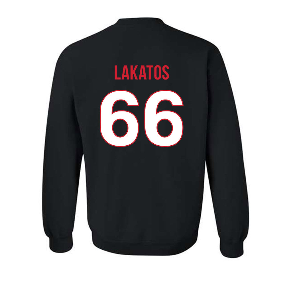 Rutgers - NCAA Football : Joseph Lakatos - Replica Shersey Crewneck Sweatshirt-1