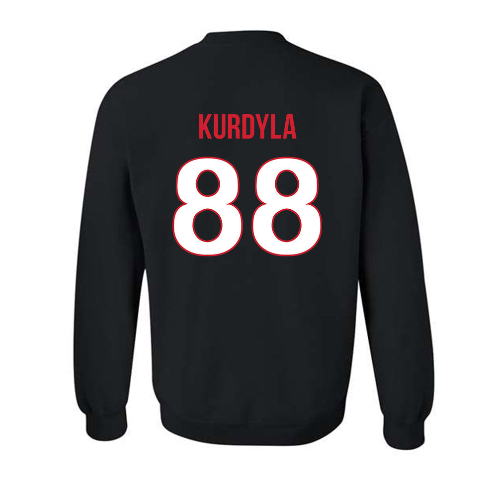 Rutgers - NCAA Men's Lacrosse : Colin Kurdyla - Replica Shersey Crewneck Sweatshirt-1