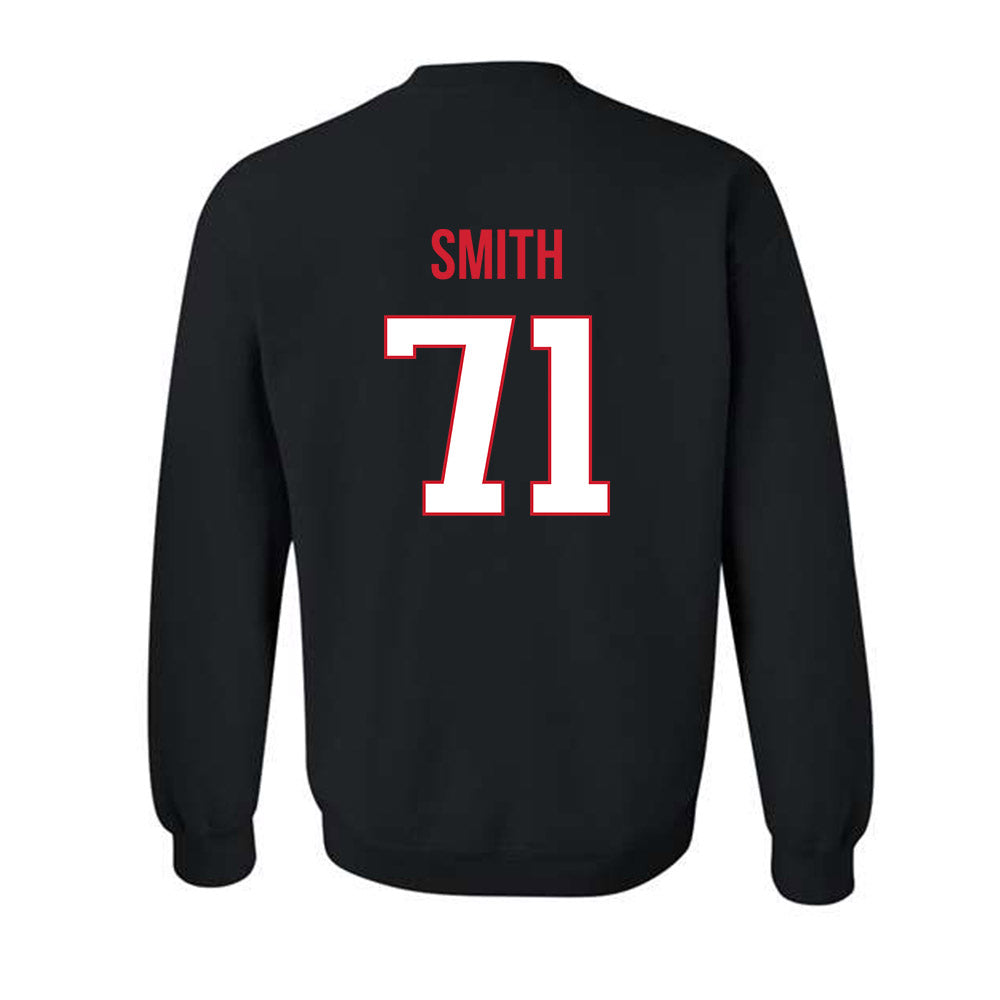 Rutgers - NCAA Football : Jared Smith - Replica Shersey Crewneck Sweatshirt-1