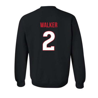 Rutgers - NCAA Football : Moses Walker - Replica Shersey Crewneck Sweatshirt-1