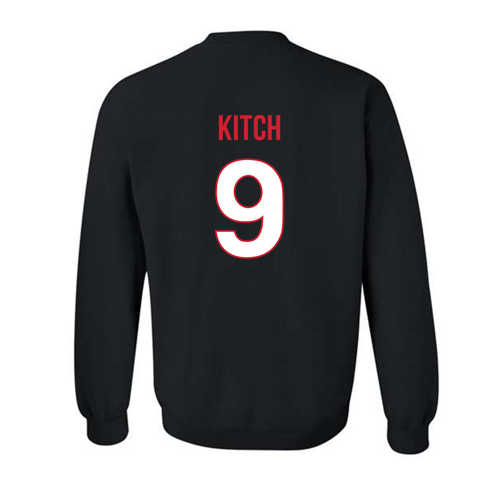 Rutgers - NCAA Men's Soccer : Andrew Kitch - Replica Shersey Crewneck Sweatshirt-1