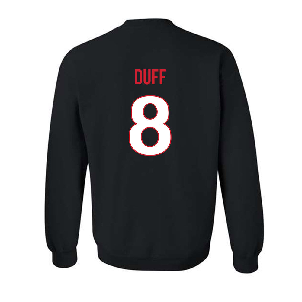 Rutgers - NCAA Football : KJ Duff - Replica Shersey Crewneck Sweatshirt-1