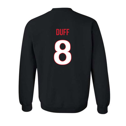 Rutgers - NCAA Football : KJ Duff - Replica Shersey Crewneck Sweatshirt-1