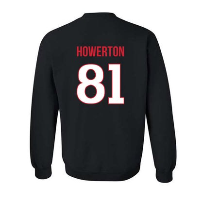 Rutgers - NCAA Football : DJ Howerton - Replica Shersey Crewneck Sweatshirt-1