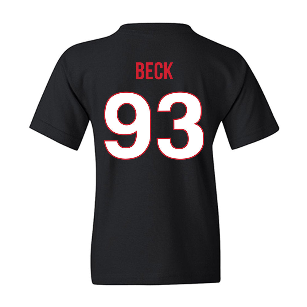 Rutgers - NCAA Football : Reece Beck - Replica Shersey Youth T-Shirt-1