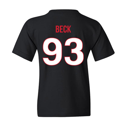 Rutgers - NCAA Football : Reece Beck - Replica Shersey Youth T-Shirt-1