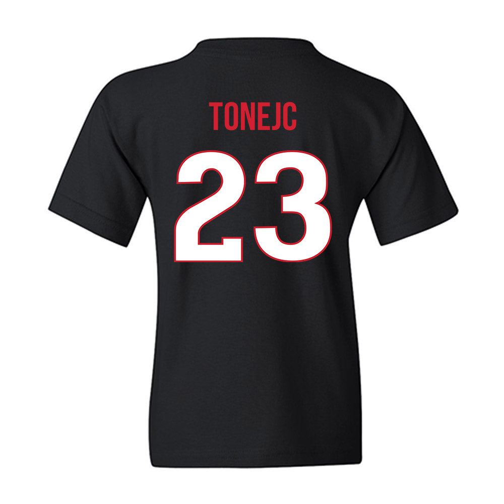 Rutgers - NCAA Men's Basketball : Martin Tonejc - Replica Shersey Youth T-Shirt-1