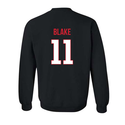 Rutgers - NCAA Football : Logan Blake - Replica Shersey Crewneck Sweatshirt-1