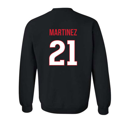 Rutgers - NCAA Women's Soccer : Sarah Martinez - Replica Shersey Crewneck Sweatshirt-1