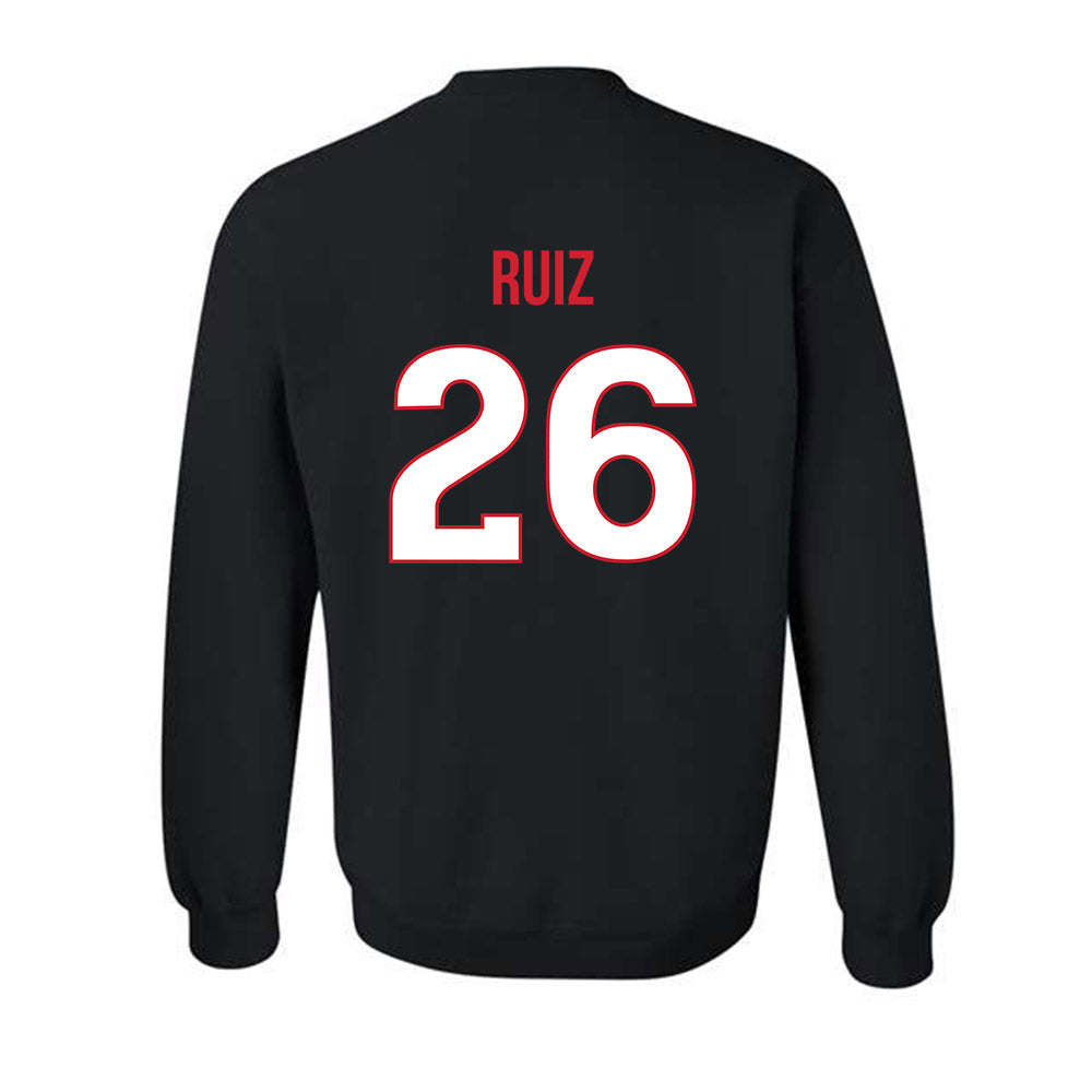 Rutgers - NCAA Men's Soccer : Erick Ruiz - Replica Shersey Crewneck Sweatshirt-1