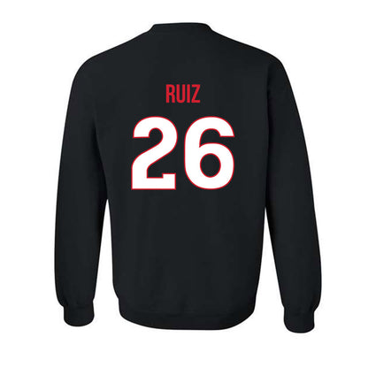 Rutgers - NCAA Men's Soccer : Erick Ruiz - Replica Shersey Crewneck Sweatshirt-1