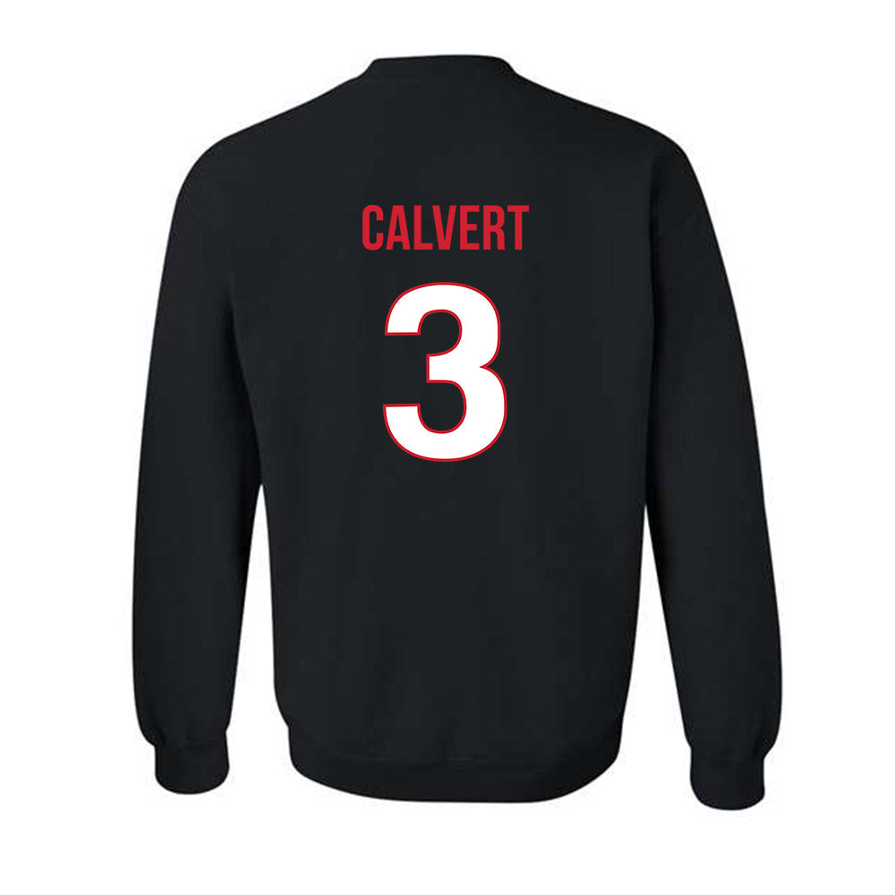 Rutgers - NCAA Women's Soccer : Lilia Calvert - Replica Shersey Crewneck Sweatshirt-1