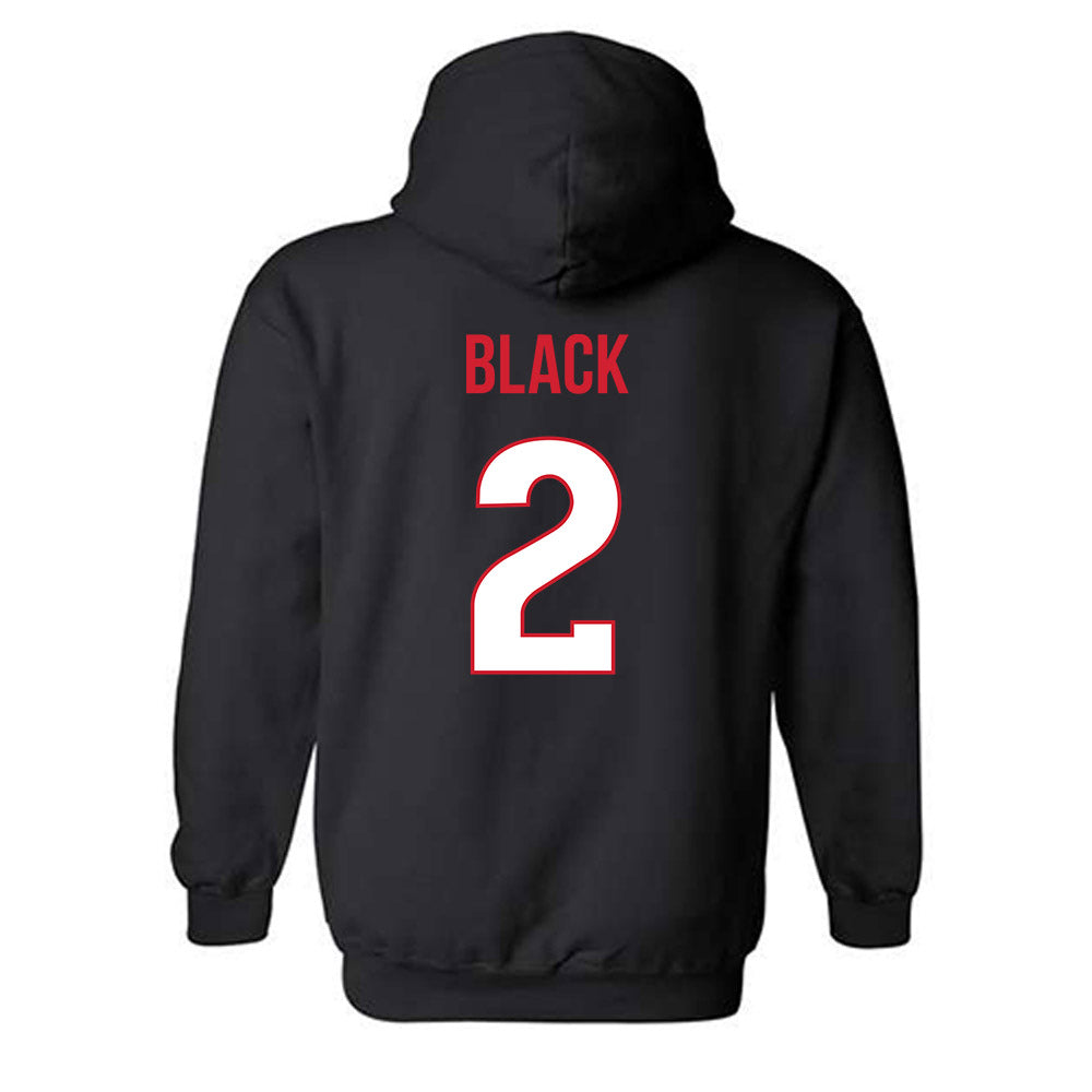 Rutgers - NCAA Football : Benjamin Black - Replica Shersey Hooded Sweatshirt-1