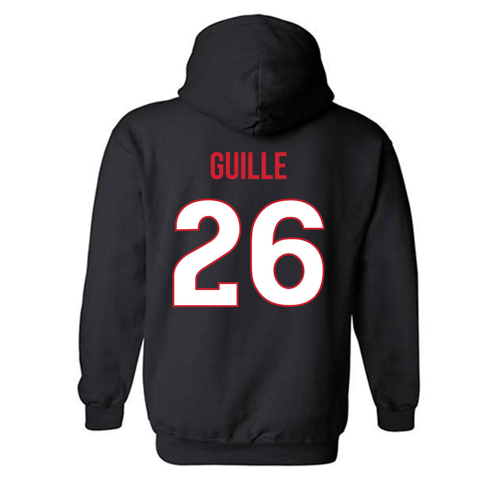 Rutgers - NCAA Women's Lacrosse : Jaclyn Guille - Replica Shersey Hooded Sweatshirt-1