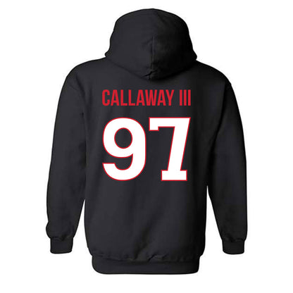 Rutgers - NCAA Football : Rinaldo Callaway III - Replica Shersey Hooded Sweatshirt-1