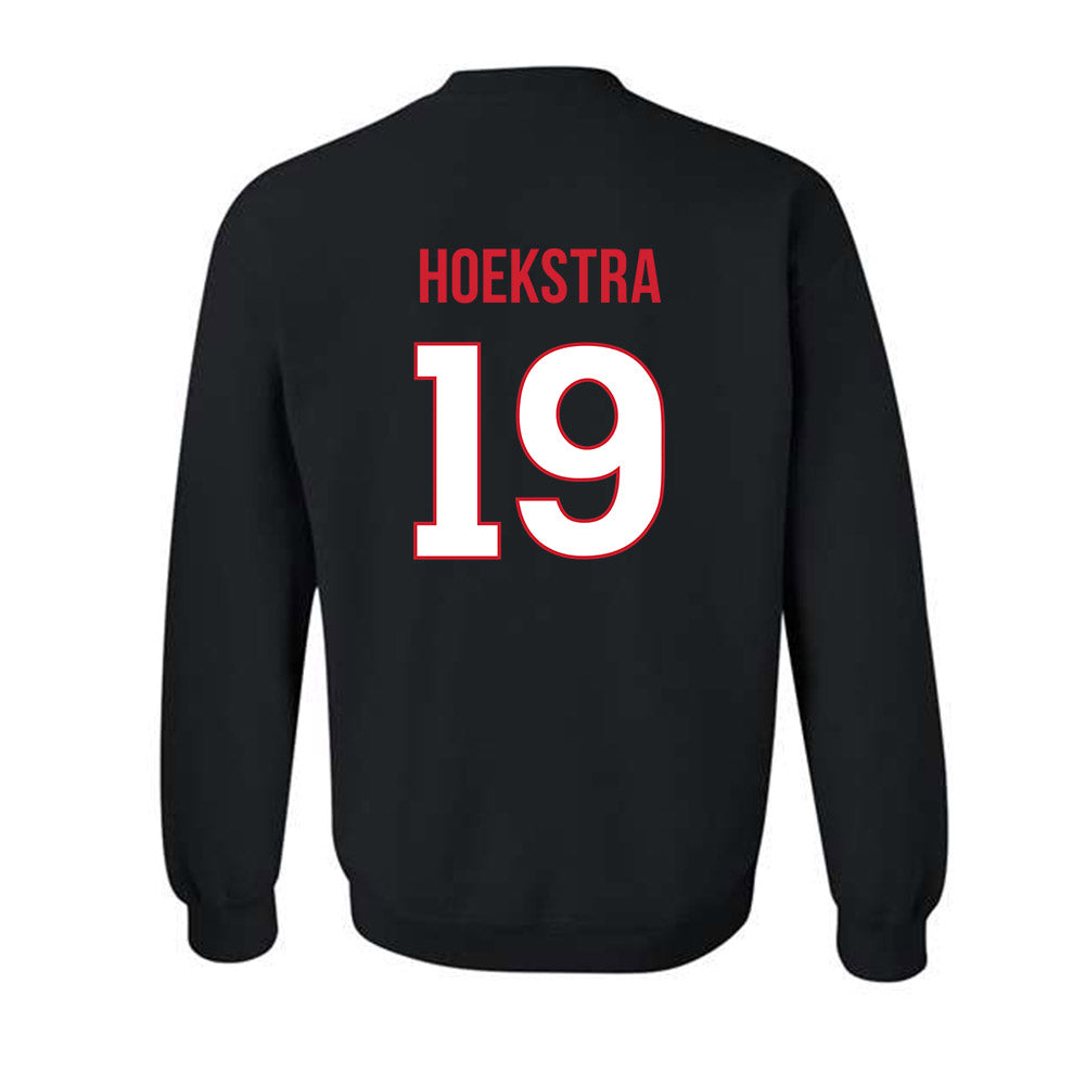 Rutgers - NCAA Softball : Kelsey Hoekstra - Replica Shersey Crewneck Sweatshirt-1