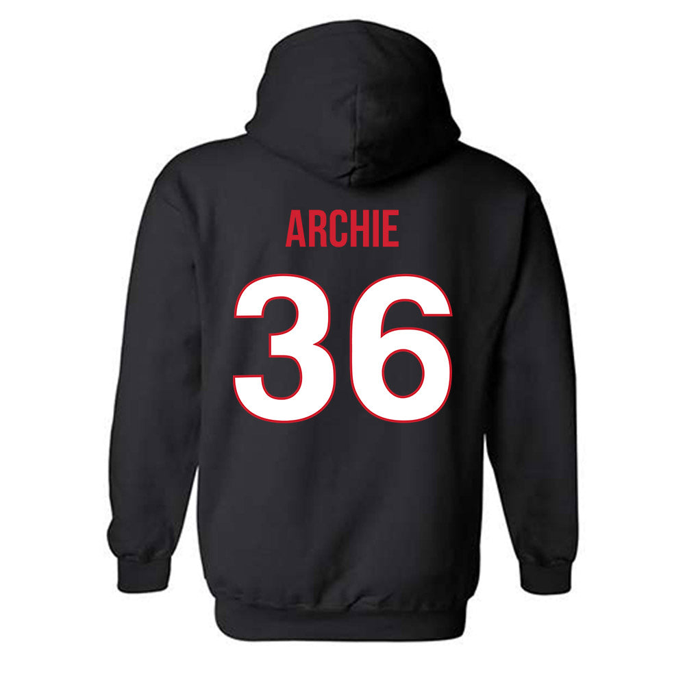 Rutgers - NCAA Football : Kamar Archie - Replica Shersey Hooded Sweatshirt-1