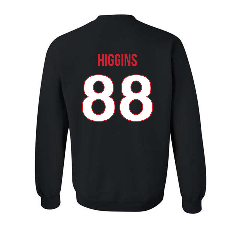 Rutgers - NCAA Football : Michael Higgins - Replica Shersey Crewneck Sweatshirt-1