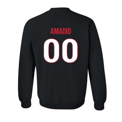 Rutgers - NCAA Softball : Allison Amadio - Replica Shersey Crewneck Sweatshirt-1