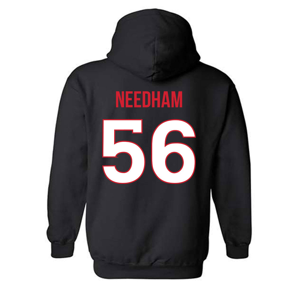 Rutgers - NCAA Football : Ty Needham - Replica Shersey Hooded Sweatshirt-1