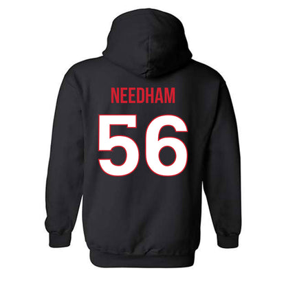 Rutgers - NCAA Football : Ty Needham - Replica Shersey Hooded Sweatshirt-1