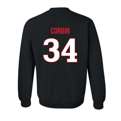 Rutgers - NCAA Women's Lacrosse : Alexa Corbin - Replica Shersey Crewneck Sweatshirt-1