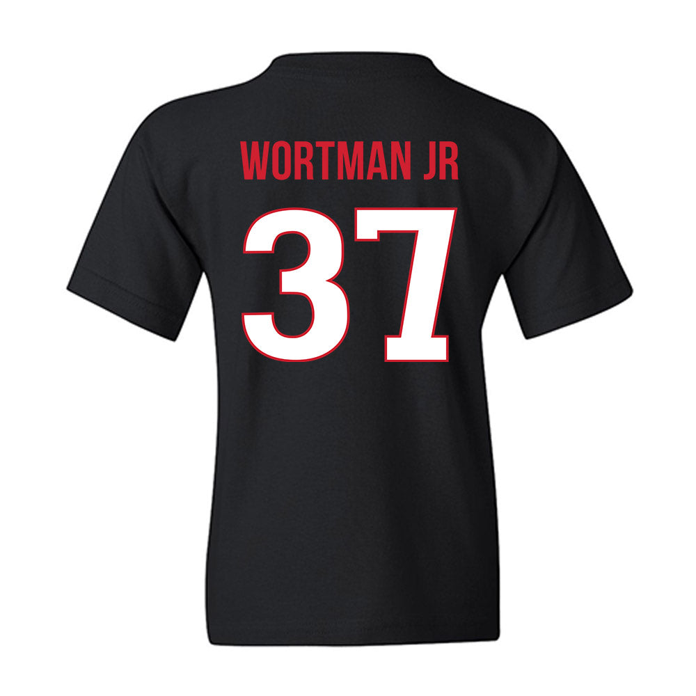 Rutgers - NCAA Football : RJ Wortman Jr - Replica Shersey Youth T-Shirt-1