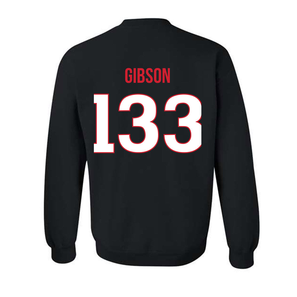 Rutgers - NCAA Wrestling : Mason Gibson - Replica Shersey Crewneck Sweatshirt-1