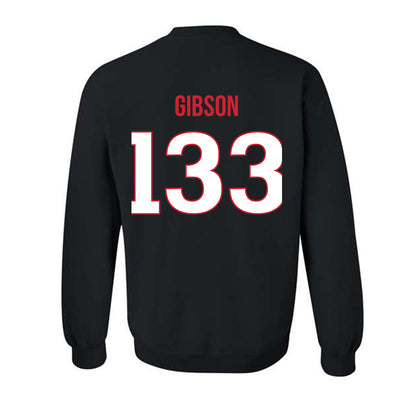 Rutgers - NCAA Wrestling : Mason Gibson - Replica Shersey Crewneck Sweatshirt-1
