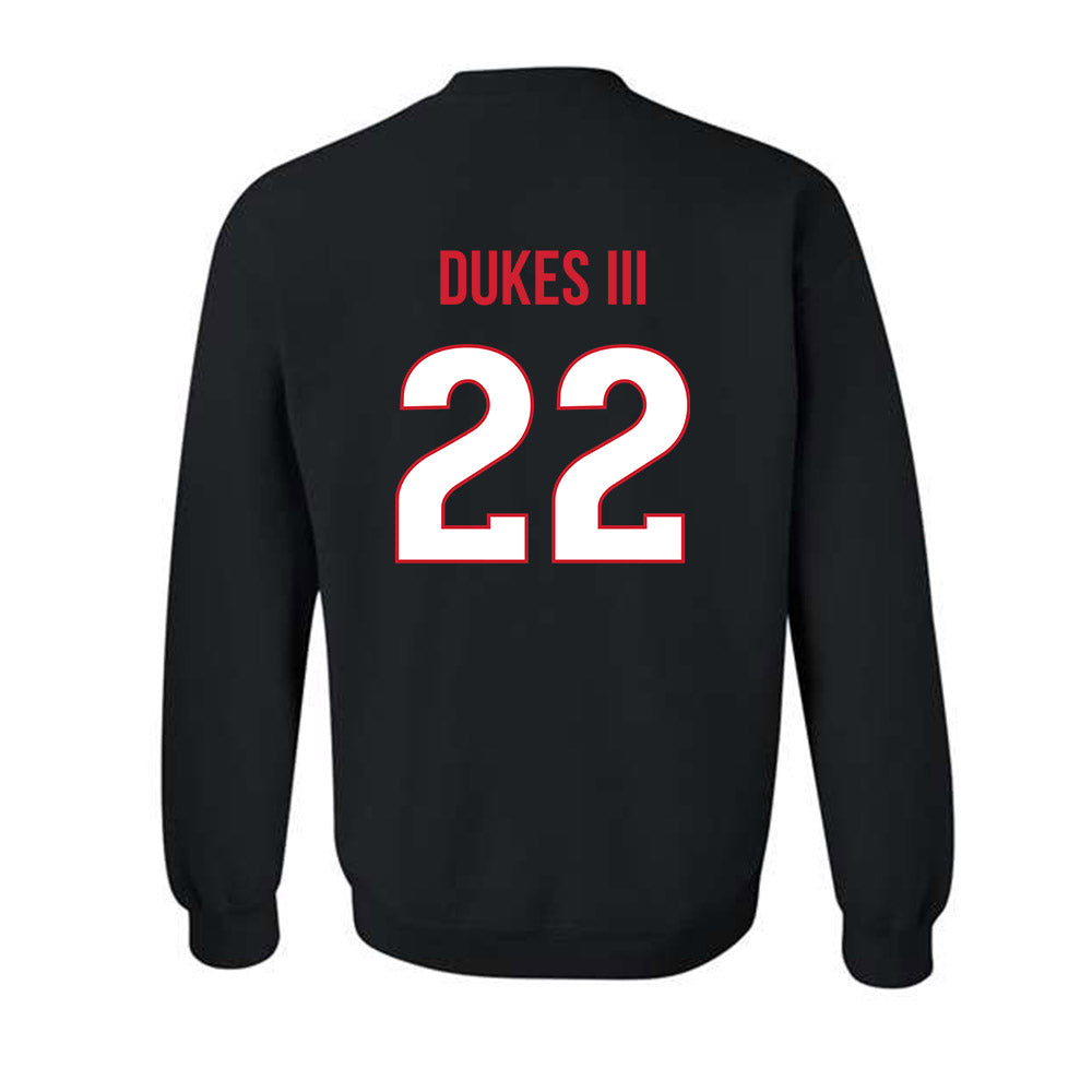 Rutgers - NCAA Football : Michael Dukes III - Replica Shersey Crewneck Sweatshirt-1